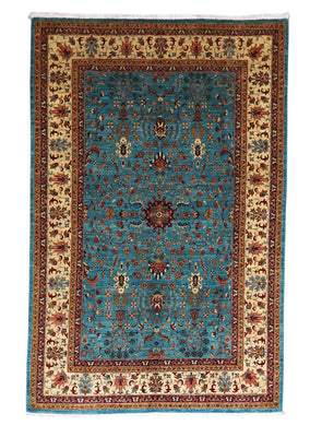 Ziegler Rug - 299 x 206 cm - sea blue