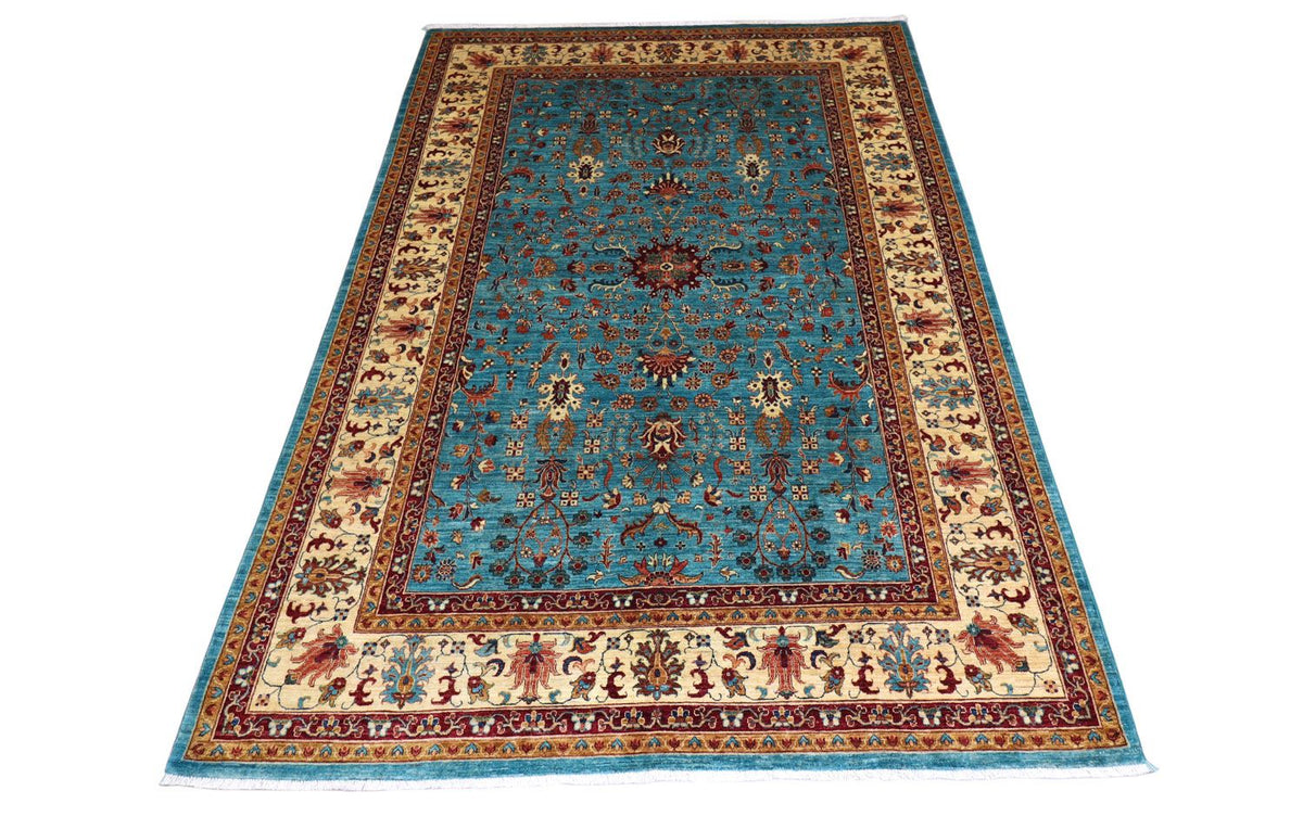 Ziegler Rug - 299 x 206 cm - sea blue