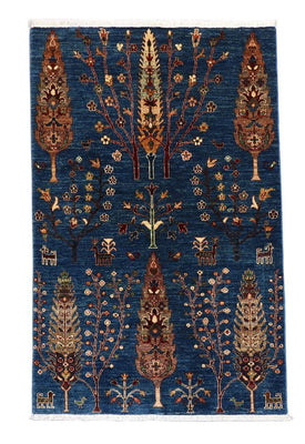 Ziegler Rug - 153 x 103 cm - dark blue
