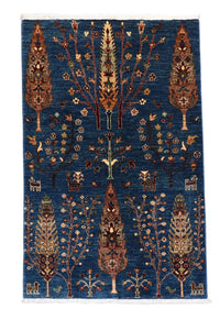 Ziegler Rug - 153 x 103 cm - dark blue