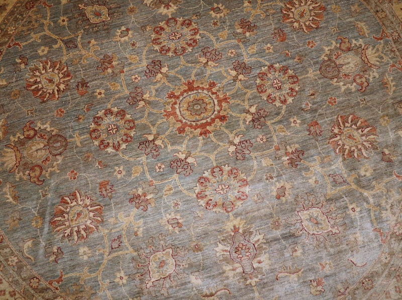 Ziegler Rug round  - 307 x 305 cm - brown