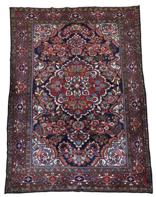 Perser Rug - Nomadic - 205 x 142 cm - dark blue