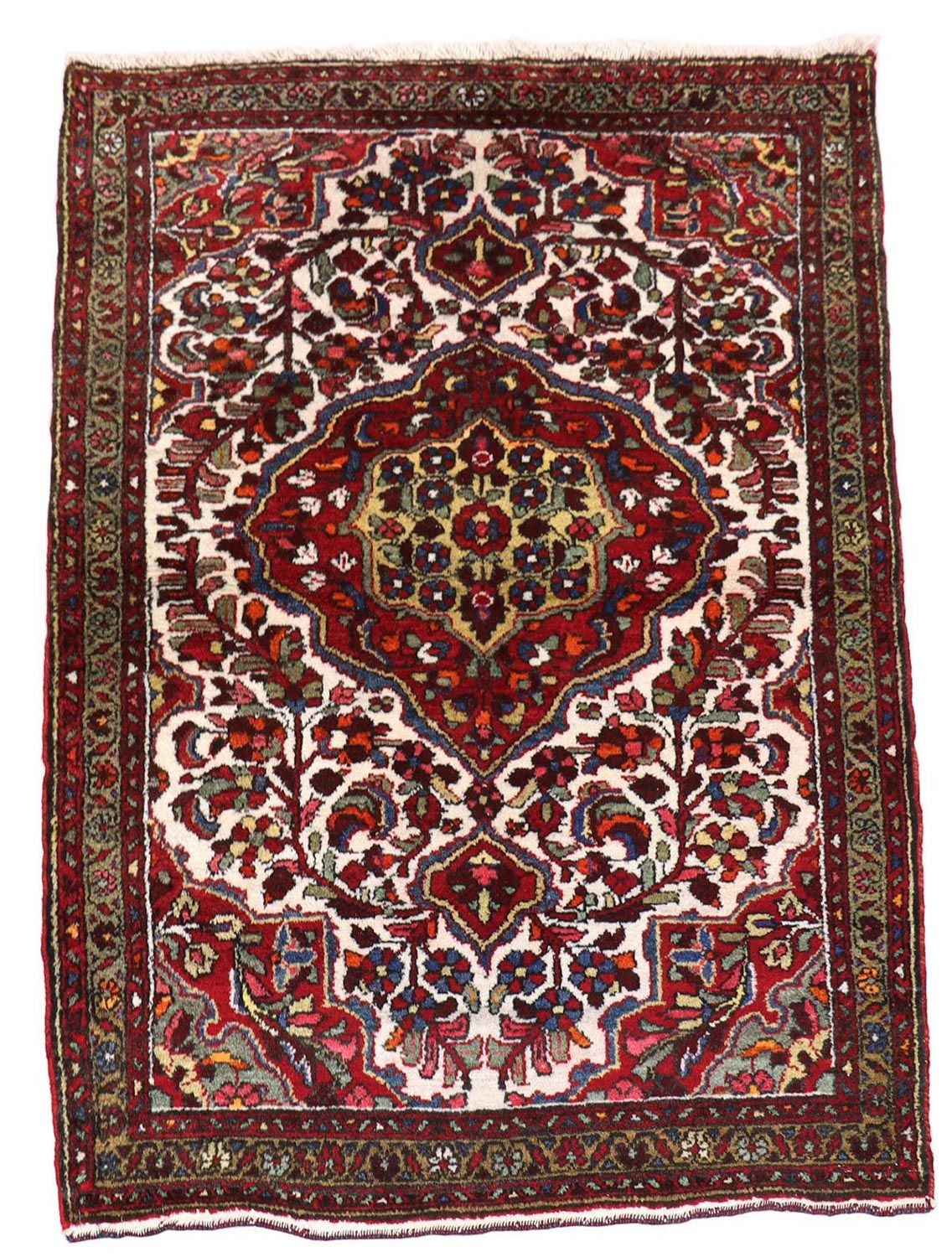 Perser Rug - Nomadic - 146 x 100 cm - beige