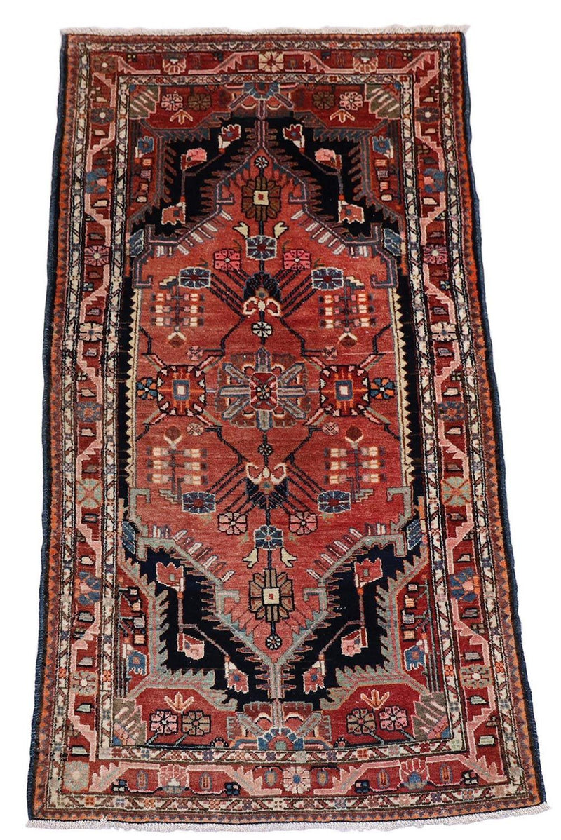 Perser Rug - Nomadic - 206 x 116 cm - dark blue