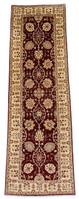 Runner Ziegler Rug - 280 x 91 cm - dark red