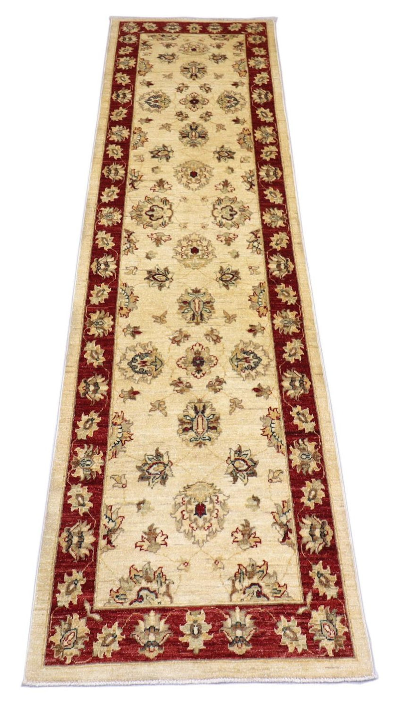 Runner Ziegler Rug - 310 x 81 cm - dark red