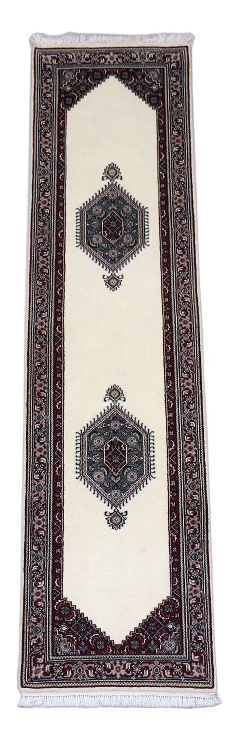 Runner Perser Rug - Bidjar - 296 x 78 cm - light beige