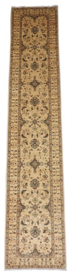 Runner Ziegler Rug - 394 x 78 cm - beige