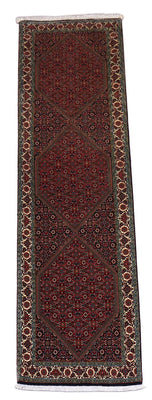 Runner Perser Rug - Bidjar - 300 x 85 cm - red