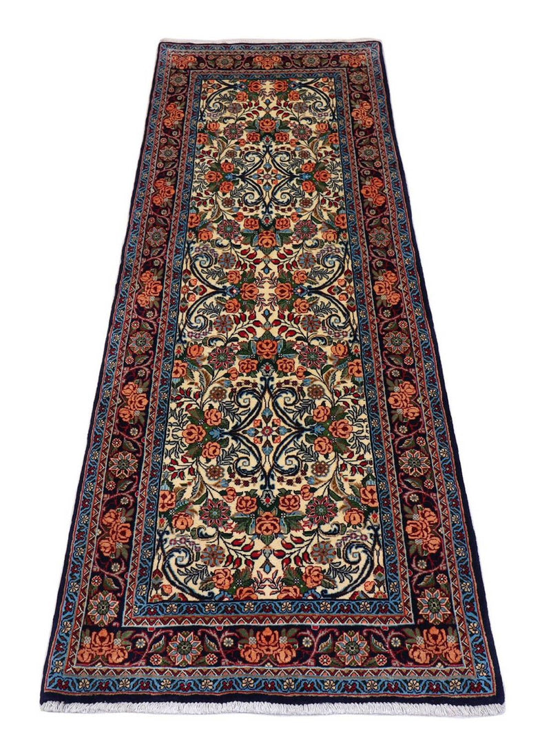 Runner Perser Rug - Bidjar - 203 x 77 cm - beige