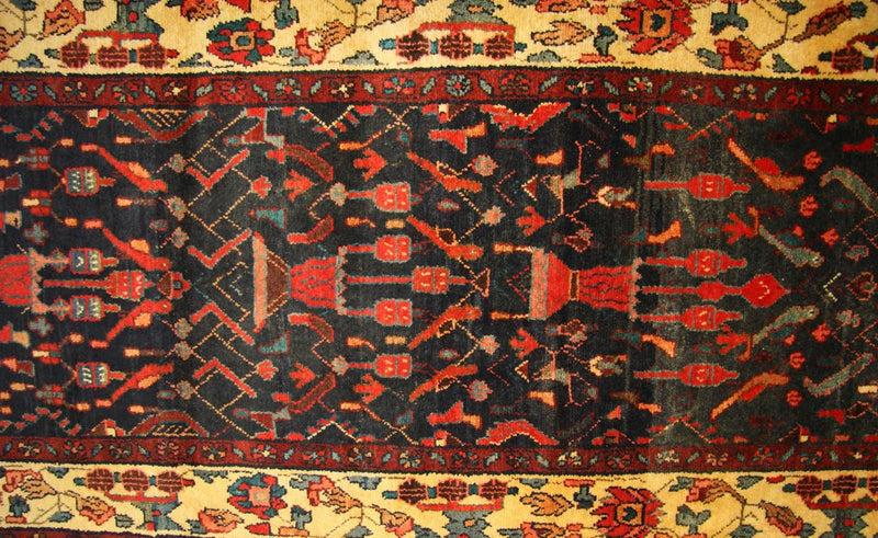 Hamadan Rug 410x104cm - Persian Rugs