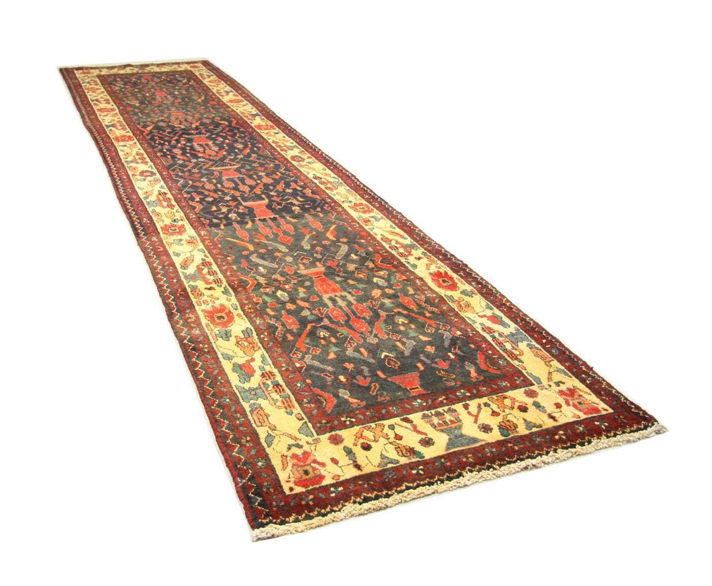 Hamadan Rug 410x104cm - Persian Rugs