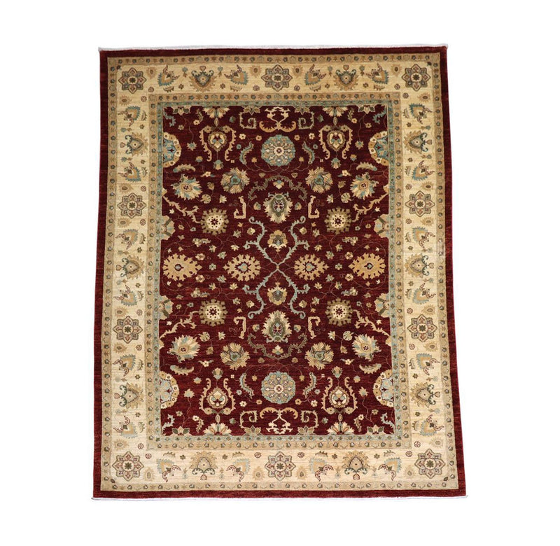 Ziegler Rug - 357 x 276 cm - dark red