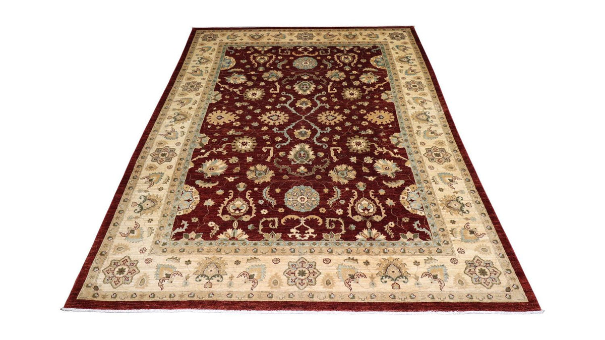 Ziegler Rug - 357 x 276 cm - dark red