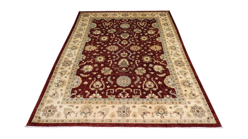 Ziegler Rug - 357 x 276 cm - dark red