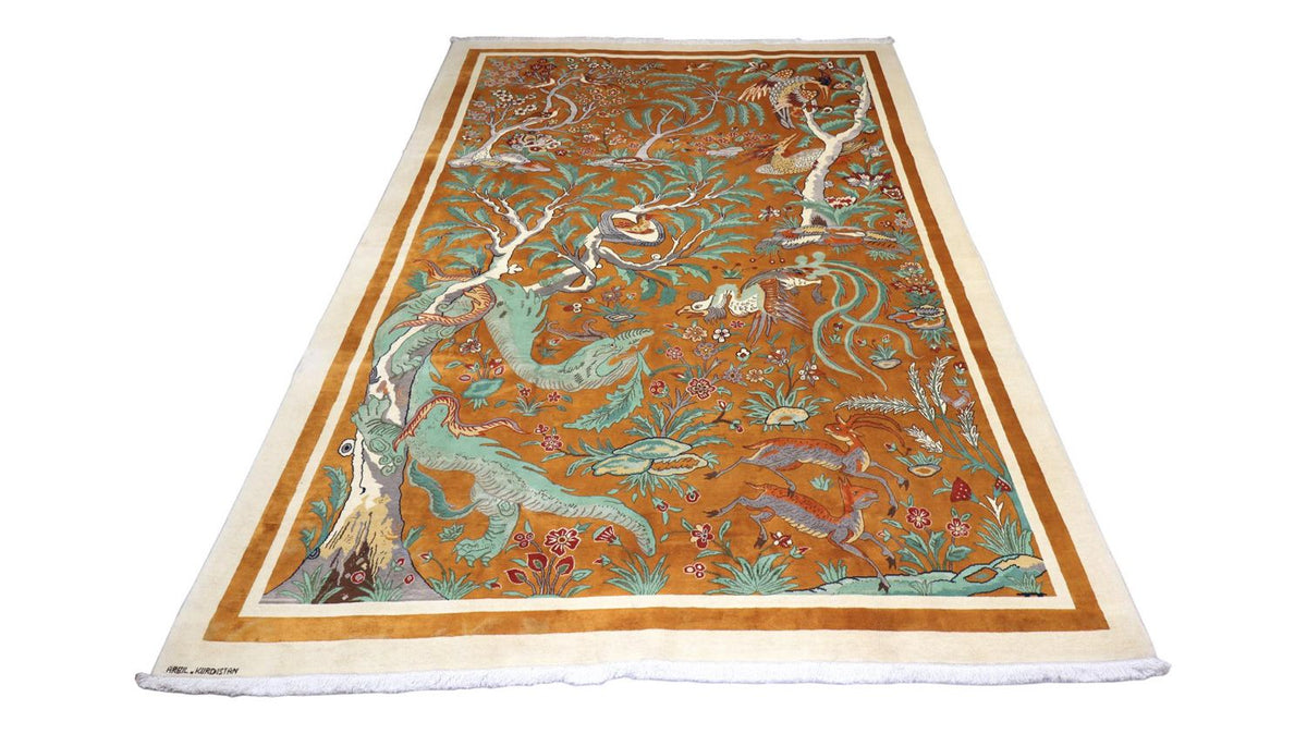 Perser Rug - Nomadic - 388 x 275 cm - brown