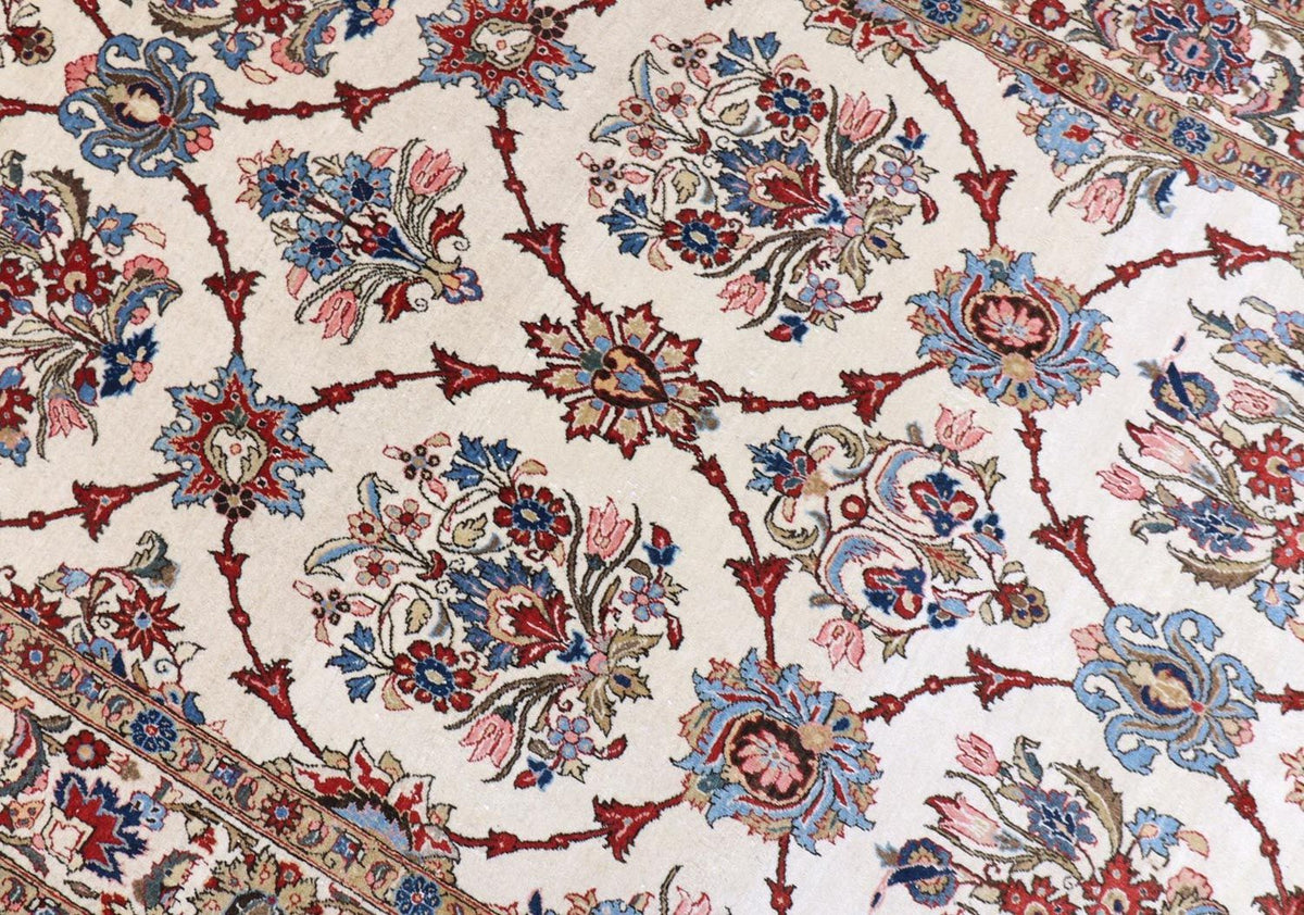 Perser Rug - Ghom - 204 x 135 cm - beige