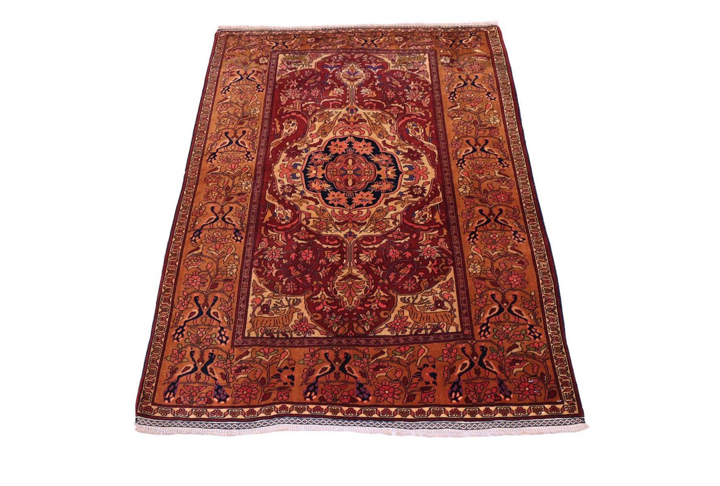 Afghan Silk Rug 154x115cm - Oriental Rug