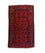 Afghan Rug - 119 x 76 cm - dark red