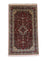 Silk Rug - Kashmir Silk - 150 x 90 cm - dark red