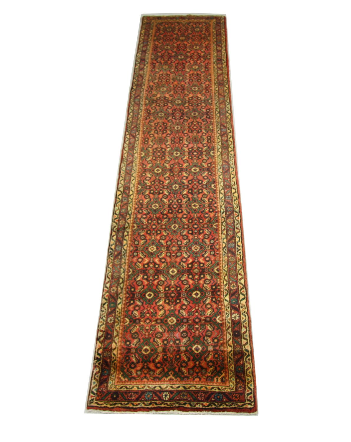 Runner Perser Rug - Nomadic - 380 x 80 cm - brown