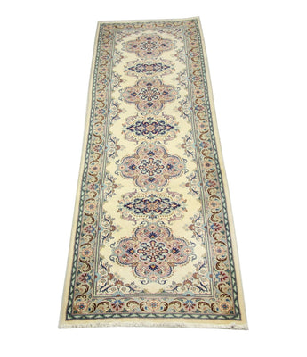 Runner Perser Rug - Keshan - 300 x 82 cm - blue