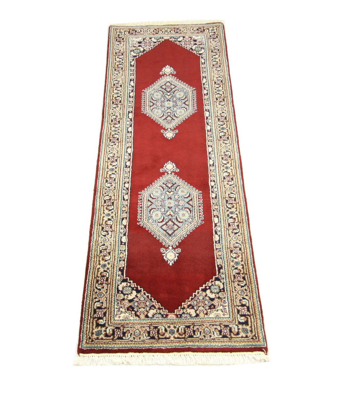 Runner Perser Rug - Bidjar - 245 x 75 cm - red