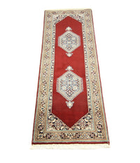 Runner Perser Rug - Bidjar - 245 x 75 cm - red