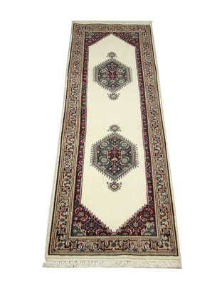 Runner Perser Rug - Bidjar - 263 x 77 cm - beige