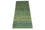 Runner Gabbeh Rug - Perser - 247 x 90 cm - green