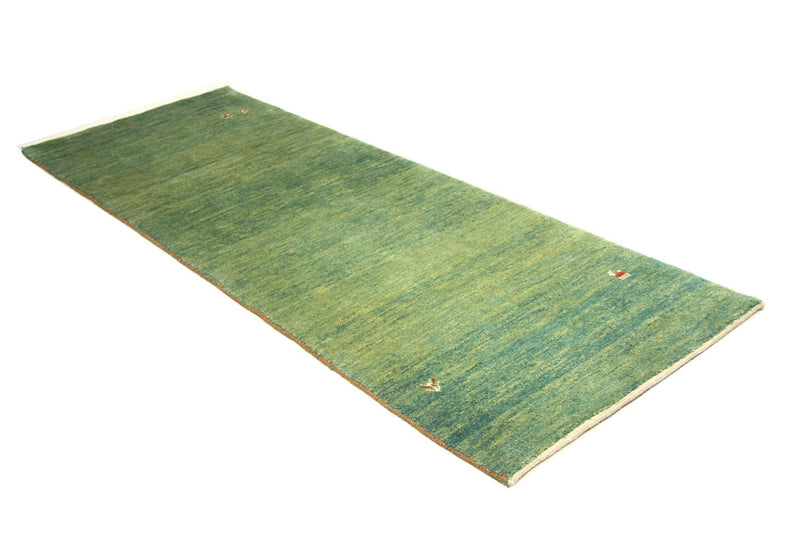 Runner Gabbeh Rug - Perser - 247 x 90 cm - green