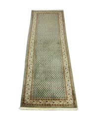 Runner Perser Rug - Mir - 284 x 77 cm - green