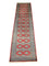 Runner Pakistani Rug - 343 x 76 cm - red