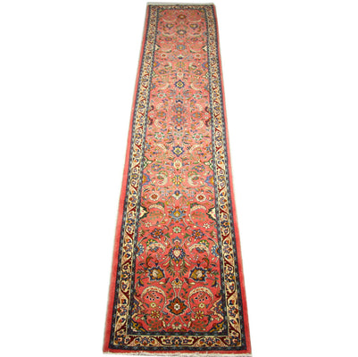 Runner Perser Rug - Classic - 406 x 80 cm - light red