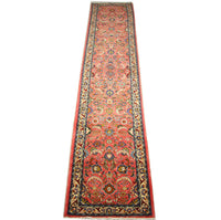 Runner Perser Rug - Classic - 406 x 80 cm - light red