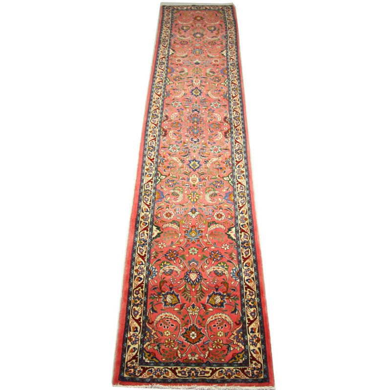 Runner Perser Rug - Classic - 406 x 80 cm - light red