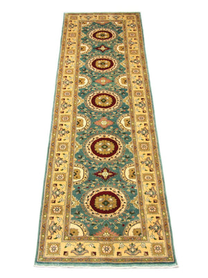 Runner Ziegler Rug - 293 x 81 cm - blue
