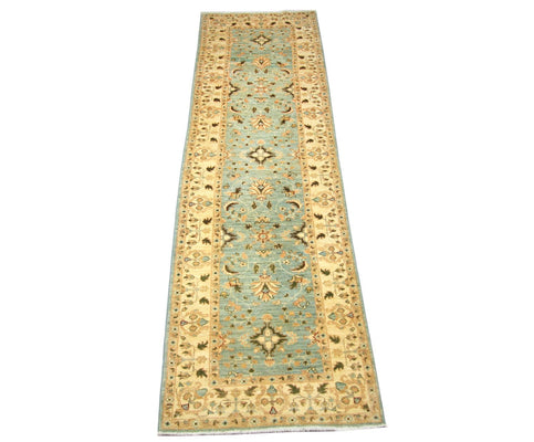 Runner Ziegler Rug - 312 x 84 cm - blue