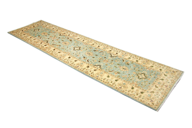 Runner Ziegler Rug - 312 x 84 cm - blue