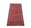 Runner Afghan Rug - Bukhara - 258 x 87 cm - red