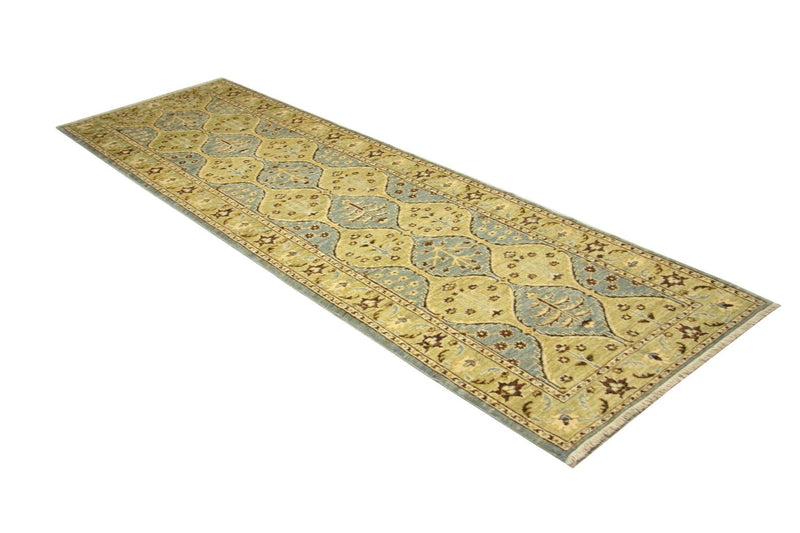 Runner Ziegler Rug - 296 x 89 cm - blue