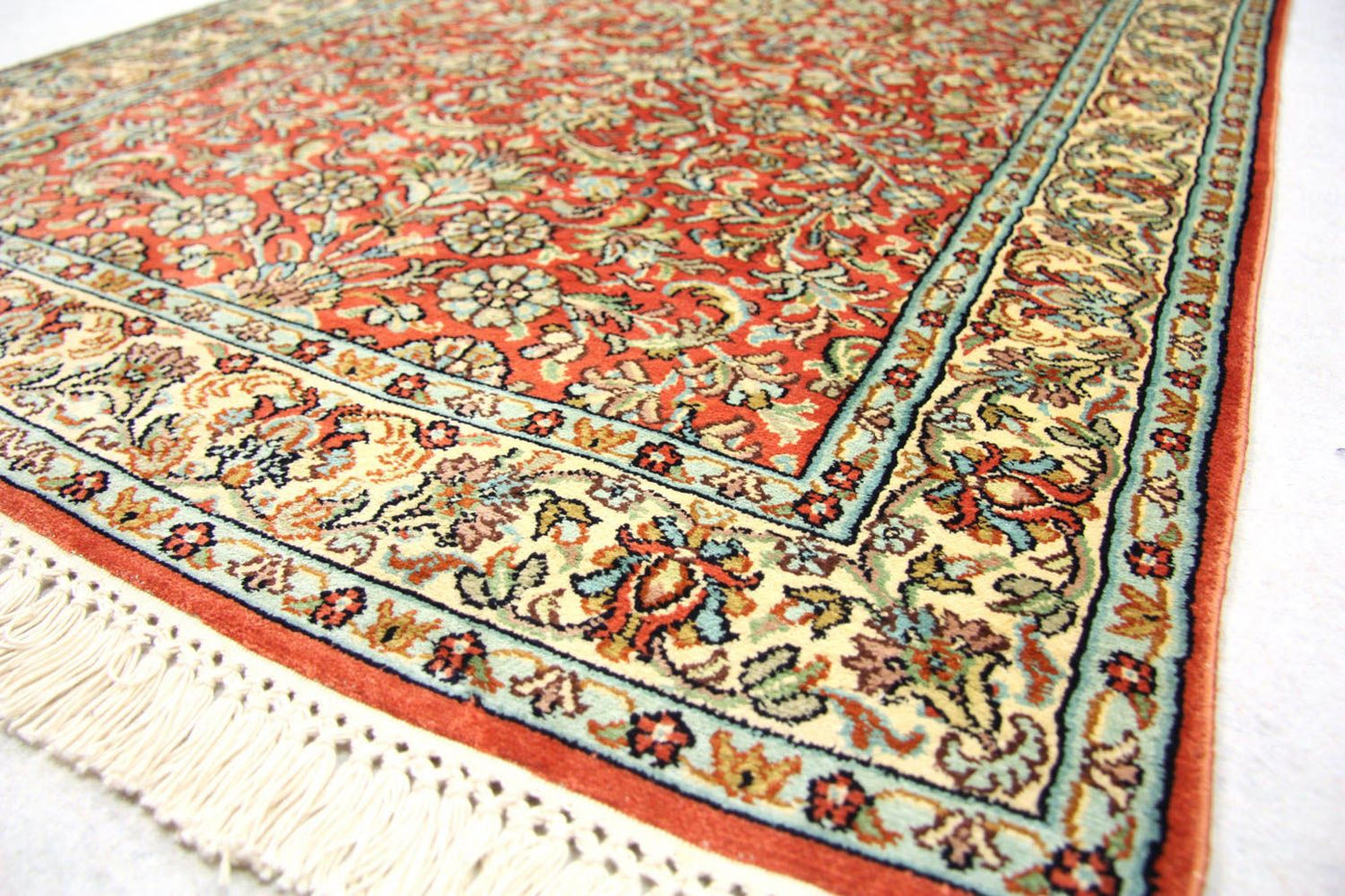 Kashmir Silk Rug 292x78cm - Oriental Rug