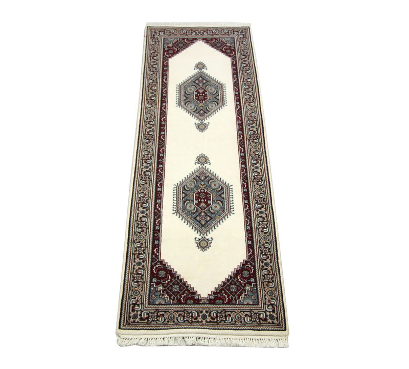 Runner Oriental Rug - 247 x 76 cm - beige