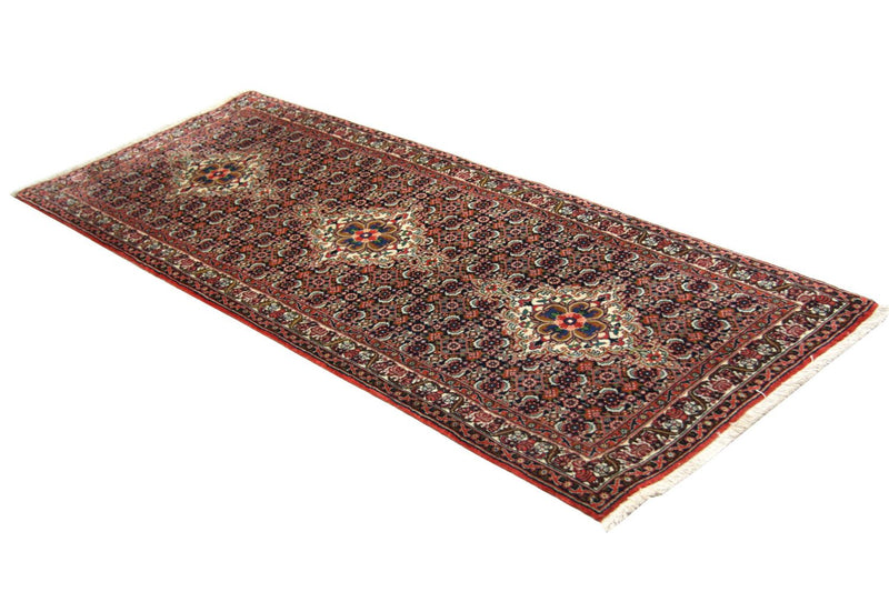Runner Perser Rug - Bidjar - 202 x 75 cm - blue