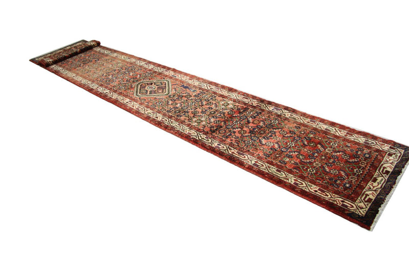 Runner Perser Rug - Nomadic - 470 x 85 cm - grey