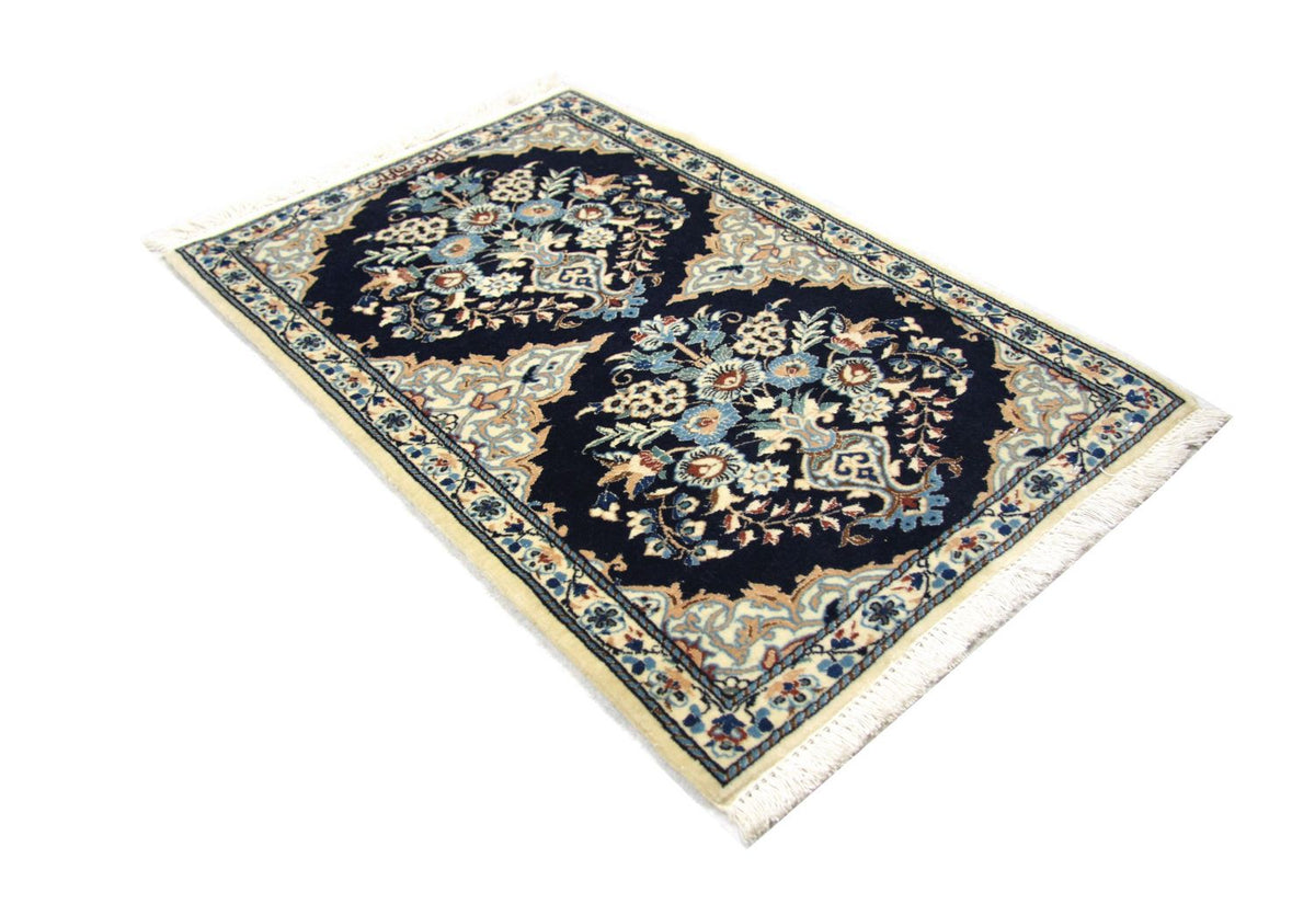 Perser Rug - Nain - 75 x 50 cm - blue
