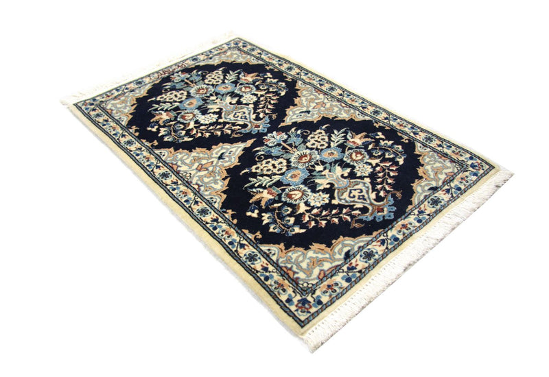 Perser Rug - Nain - 75 x 50 cm - blue