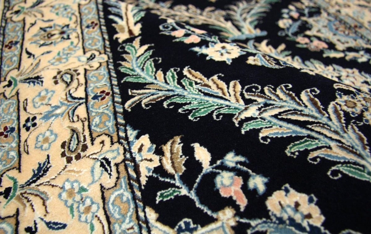 Perser Rug - Nain - 145 x 96 cm - dark blue