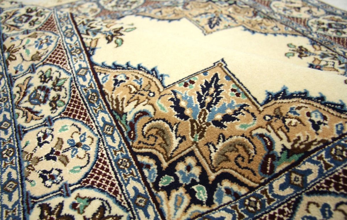 Perser Rug - Nain square  - 105 x 97 cm - natural white