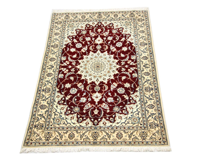 Perser Rug - Nain - Premium - 192 x 125 cm - red